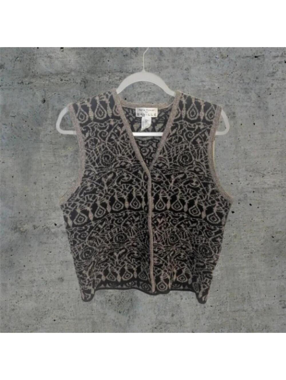 Wool Blend Knit Vest
